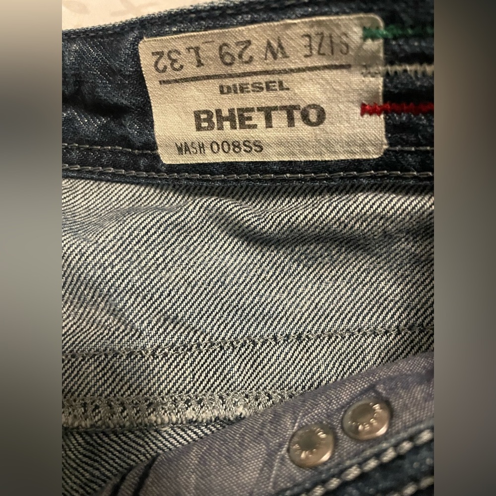 Men’s Diesel Bhetto Straight Jeans - Picture 6 of 10
